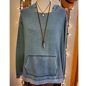 AEO blue hoodie size large